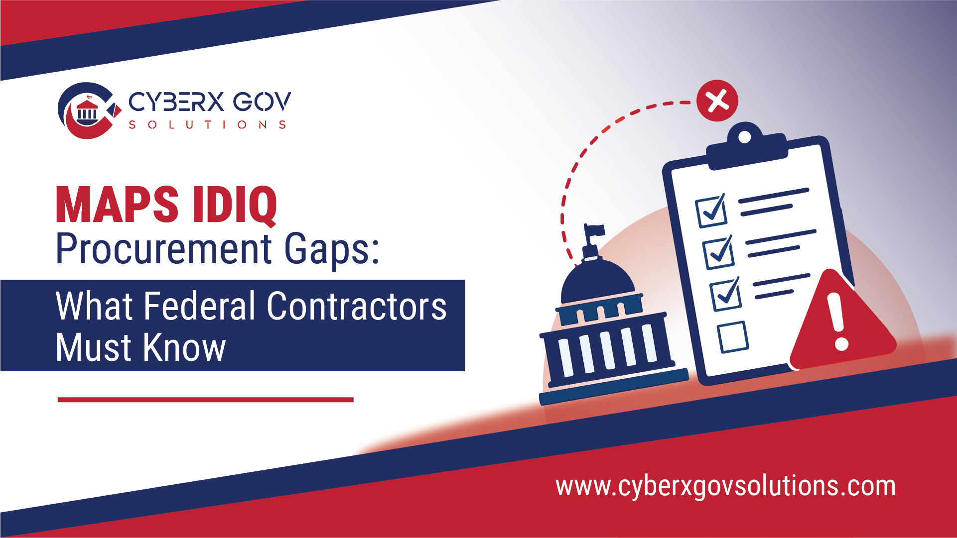 MAPS IDIQ Procurement Gaps: What Federal Contractors Must Know