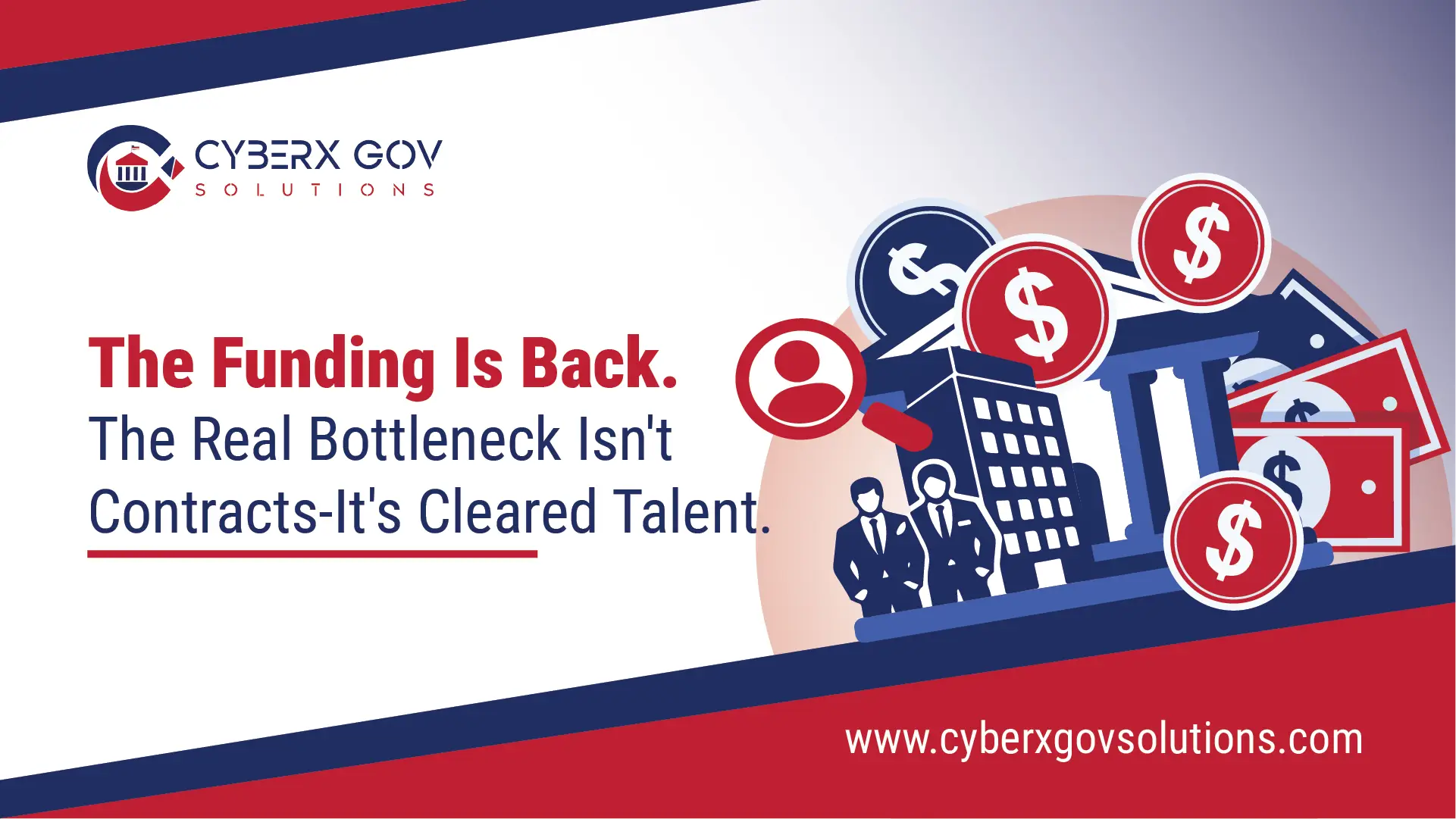 The Funding Is Back. The Real Bottleneck Isn’t Contracts – It’s Cleared Talent. 