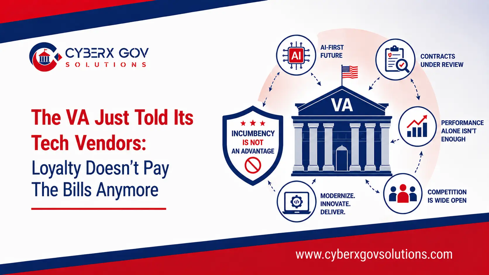The VA Just Told Its Tech Vendors: Loyalty Doesn’t Pay the Bills Anymore