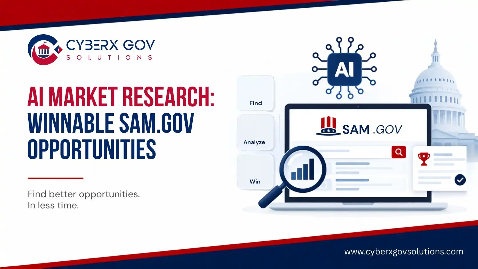 AI-Assisted Market Research: Finding Winnable SAM.gov Opportunities in Half the Time