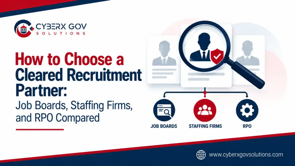 Cleared recruitment partner supporting ongoing hiring for US government contractors.
